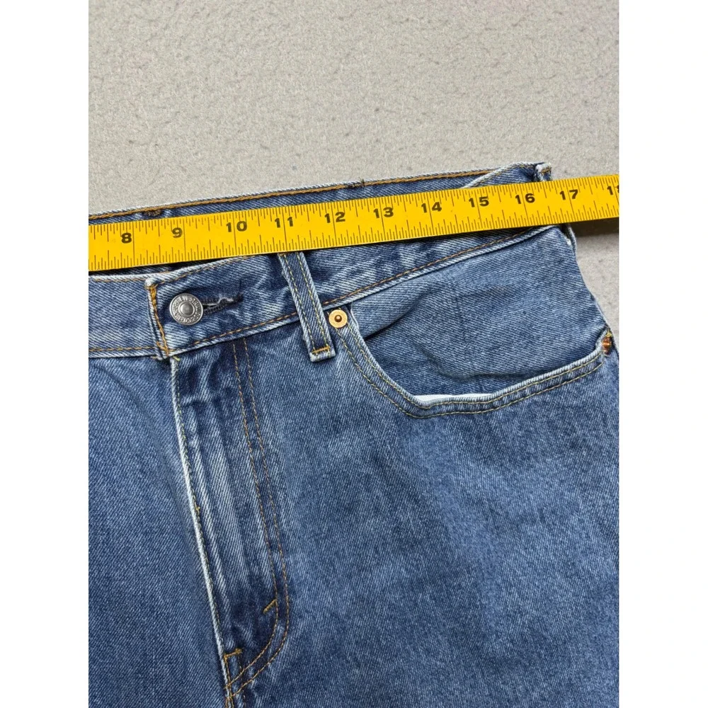 Levi's 517 Jeans Mens 34x32 Blue Bootcut Medium Wash Denim Pants Y2K